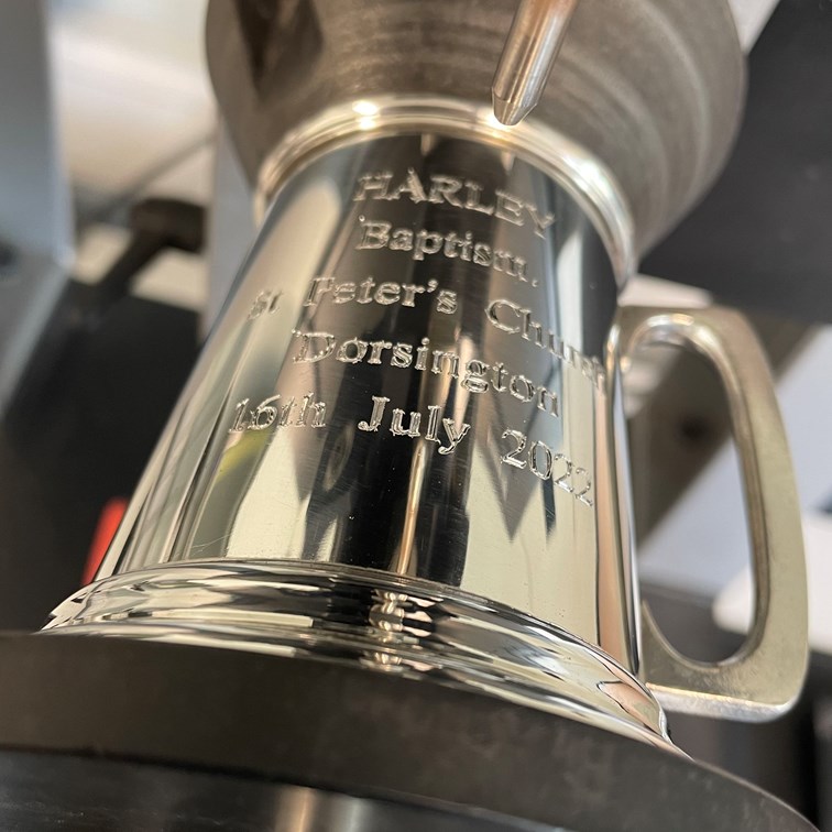 Plain Pewter Quarter Pint Baby Mug