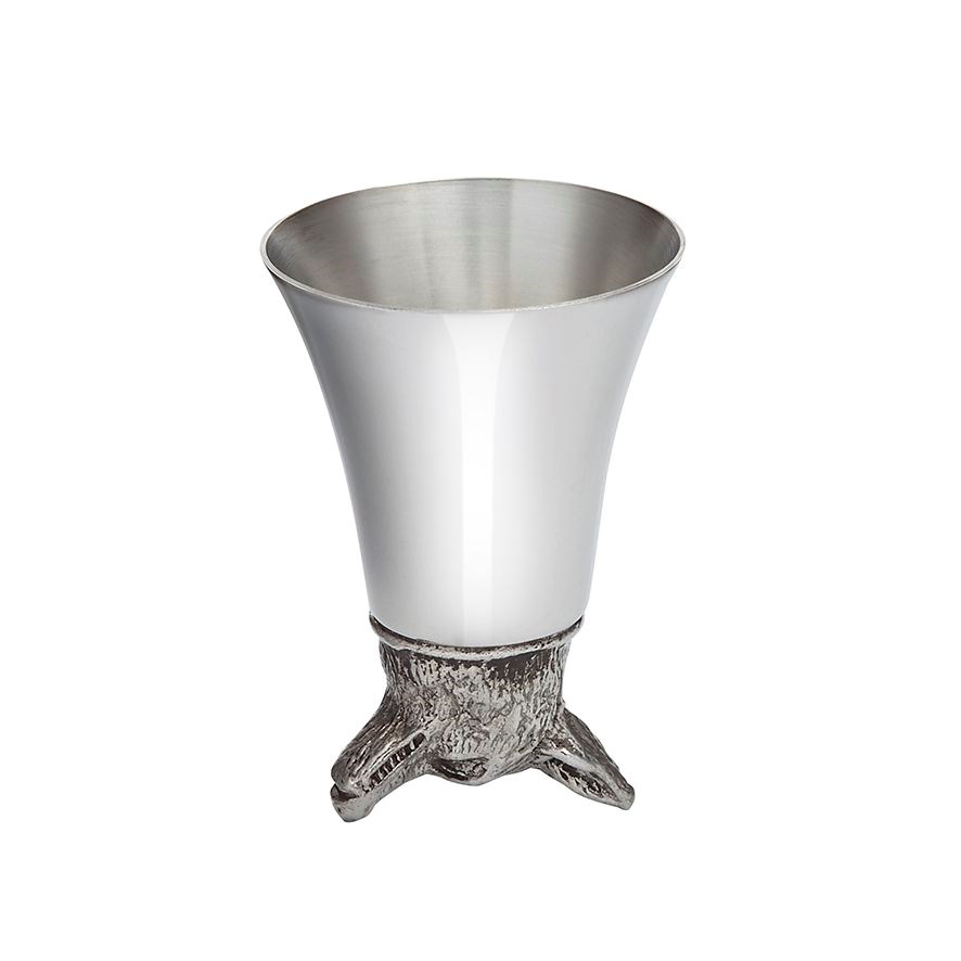 Fox Head 3oz Pewter Jigger Cup