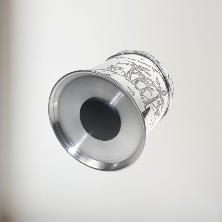 Owl And Pussycat Pewter Money Box Owl And Pussycat Pewter Money Box