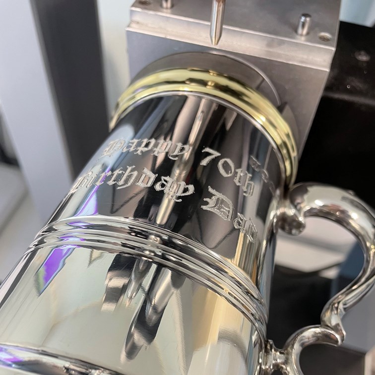 One Pint X Range Pewter And Brass Worcester Tankard One Pint X Range Pewter And Brass Worcester Tankard