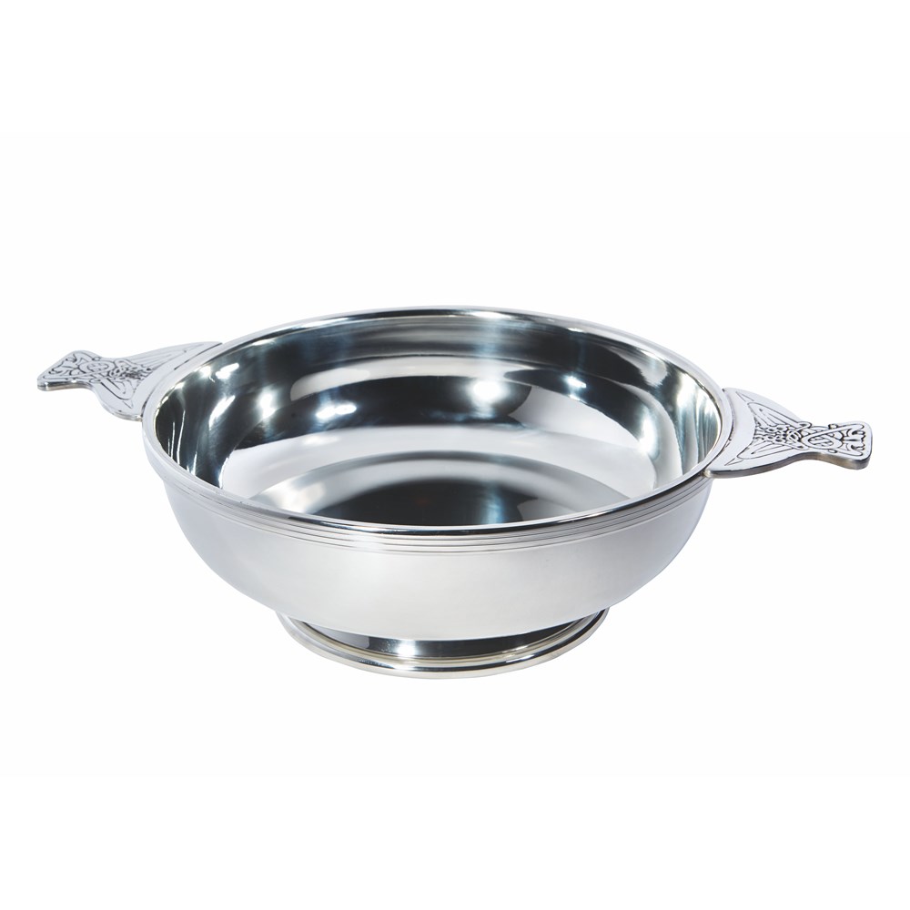 Giant Pewter Ten Inch Quaich