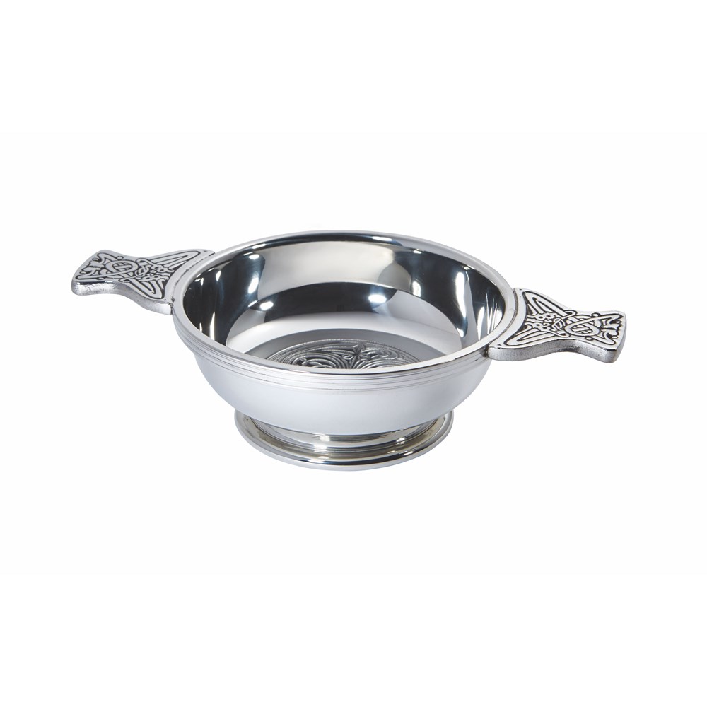 Large Kells Pewter Quaich Large Kells Pewter Quaich
