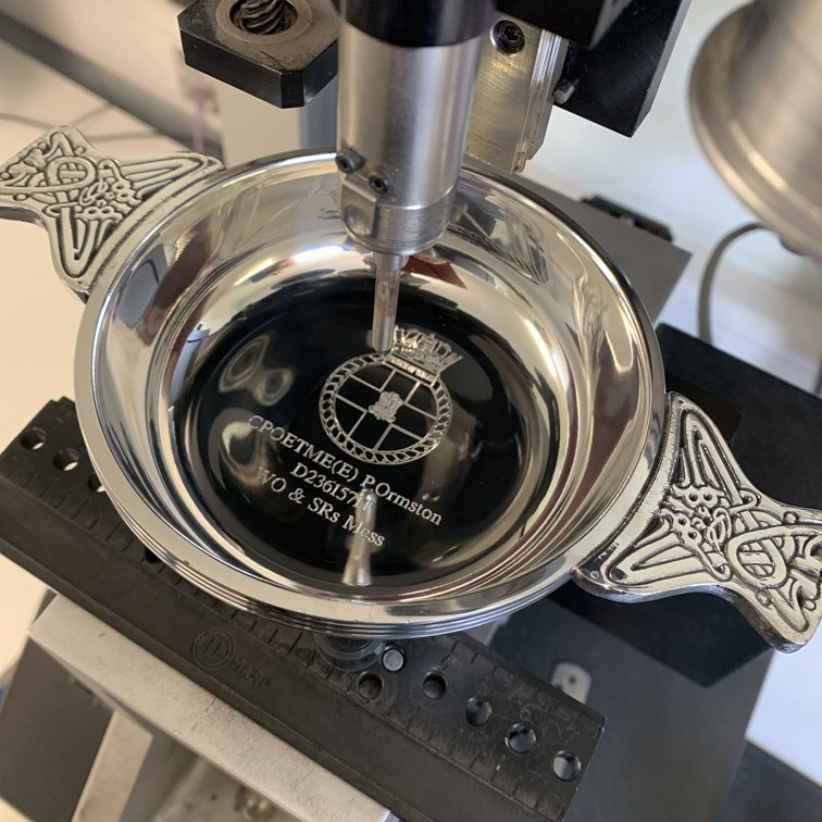 Large Pewter Quaich Large Pewter Quaich