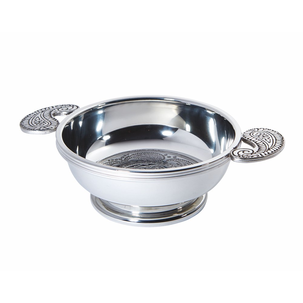 Paisley Pewter Large Quiach Paisley Pewter Large Quiach