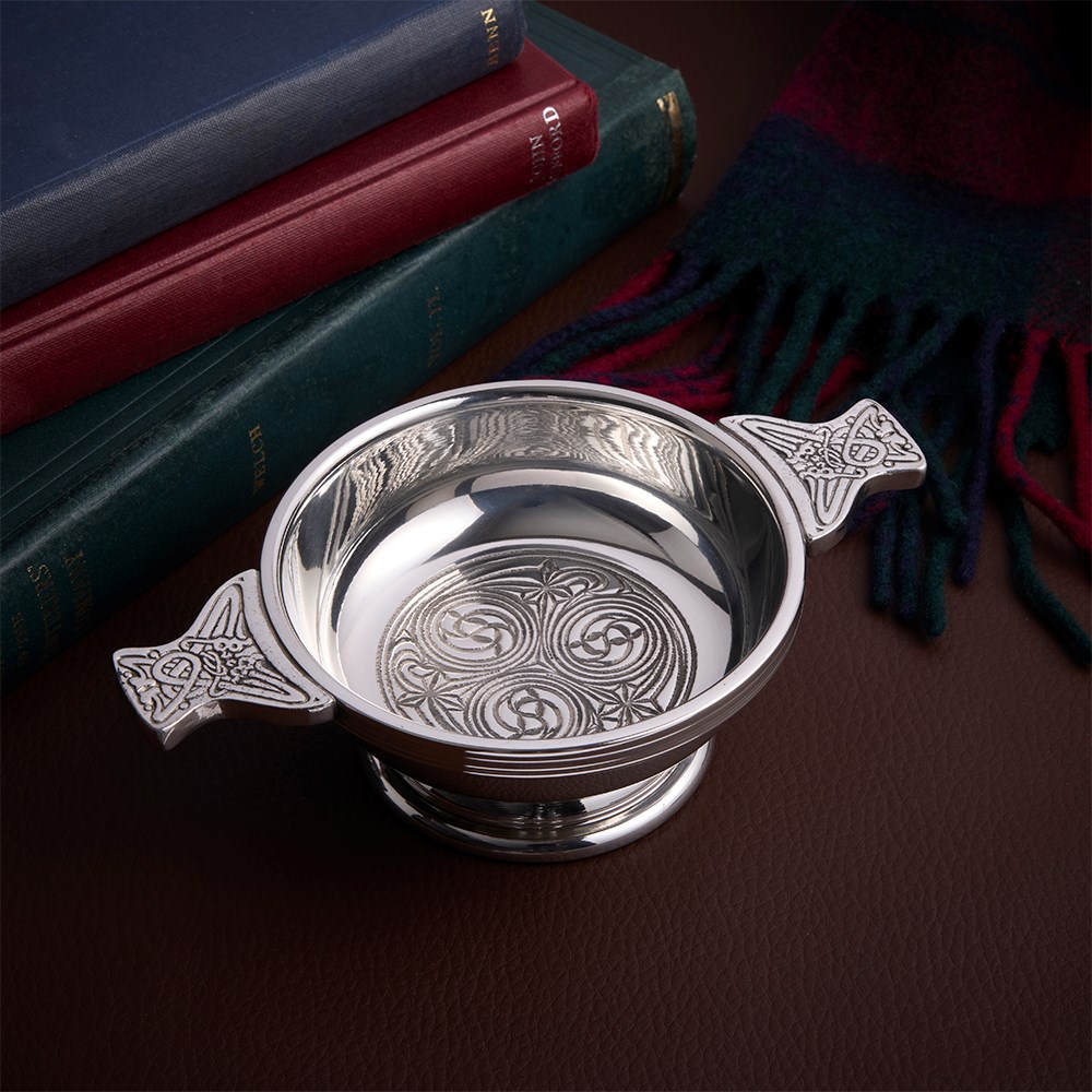 Kells Large Pewter Quaich
