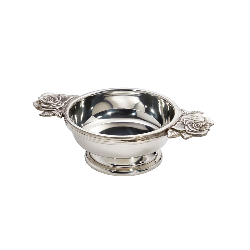 medium rose handle quaich