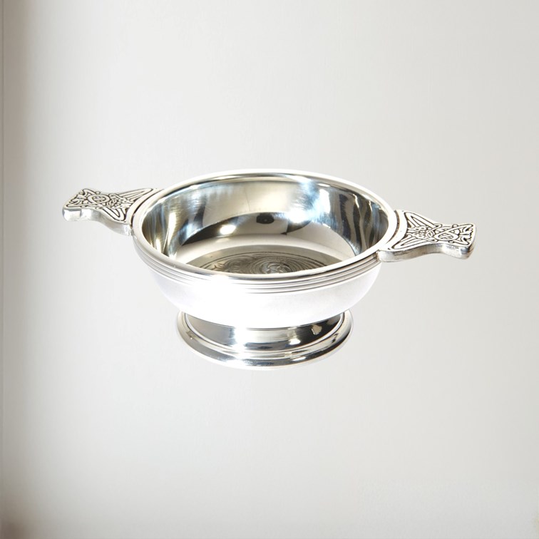 Medium Kells Pewter Quaich Medium Kells Pewter Quaich