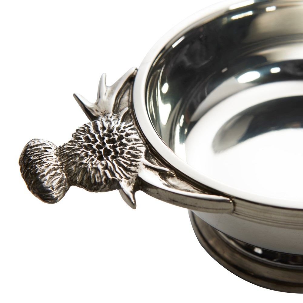 Thistle Handle Medium Quaich