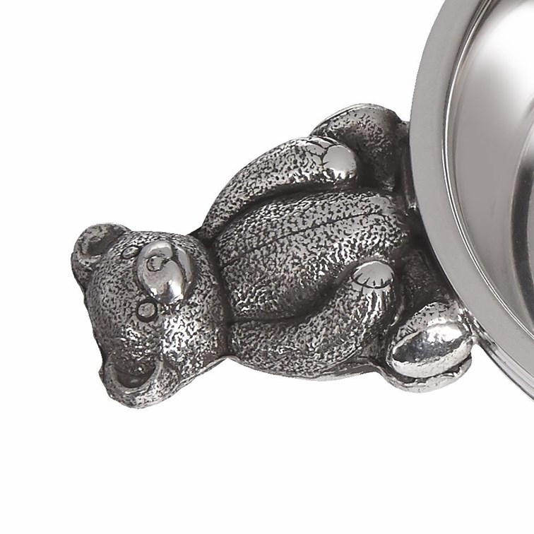 Teddy Handle Pewter Quaich Teddy Handle Pewter Quaich