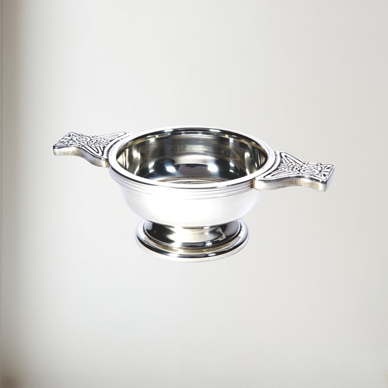 Small Kells Pewter Quaich Small Kells Pewter Quaich