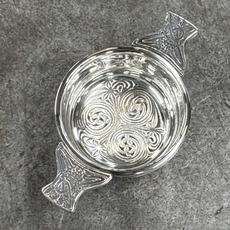 Small Kells Pewter Quaich