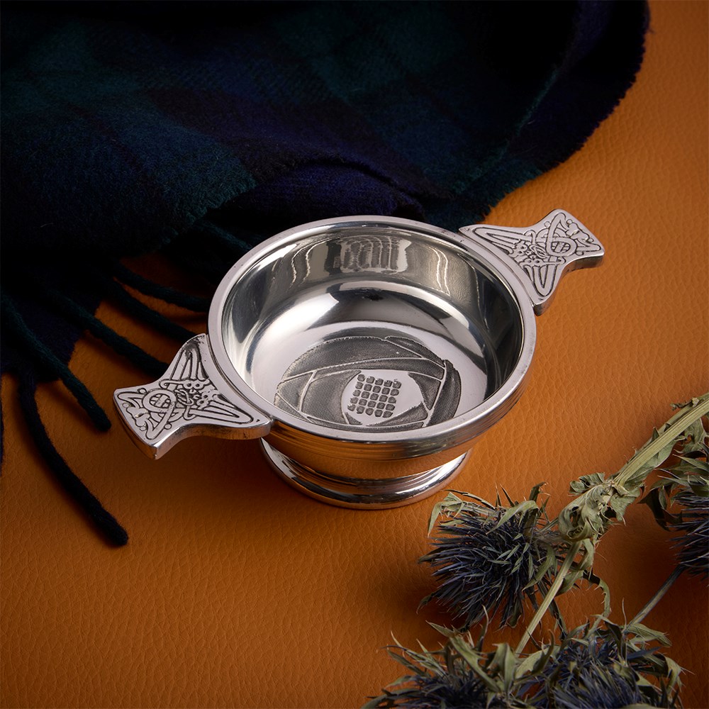 Charles Rennie Mackintosh Standard Pewter Quaich