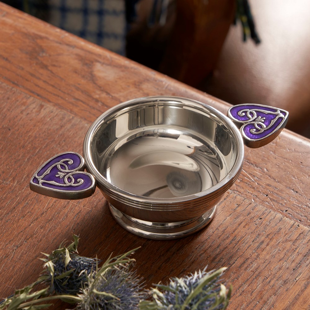 Purple Heart Of The Highlands Standard Quaich