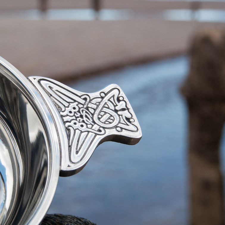 Standard Pewter Quaich Standard Pewter Quaich