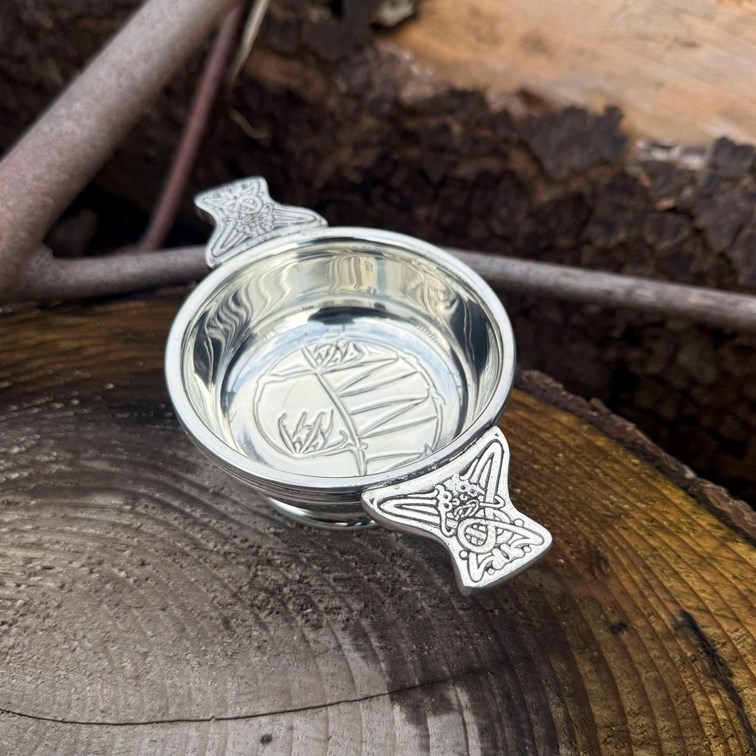 Knox Standard Pewter Quaich Knox Standard Pewter Quaich