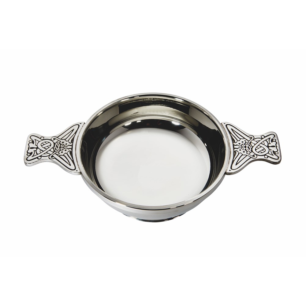 Extra Large Pewter Quaich Extra Large Pewter Quaich
