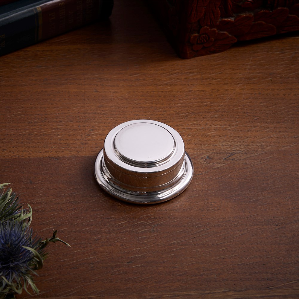 Small Pewter Plinth