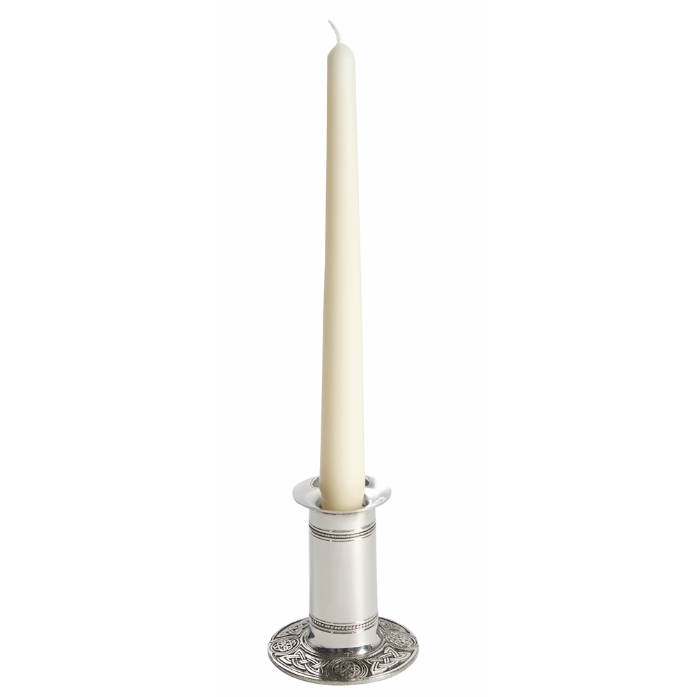 Celtic Pewter Candle Holder Large Celtic Pewter Candle Holder Large