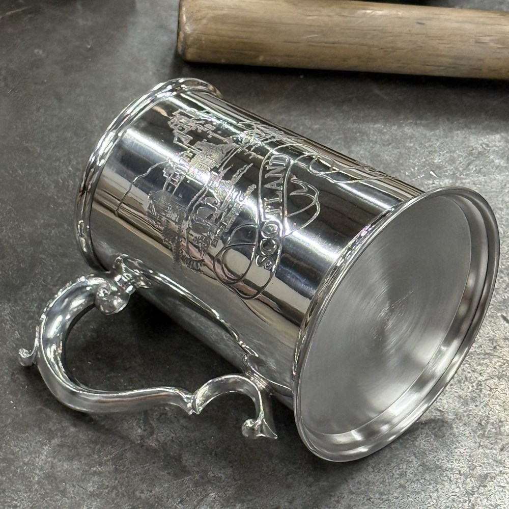 Scotland One Pint Pewter Tankard Scotland One Pint Pewter Tankard