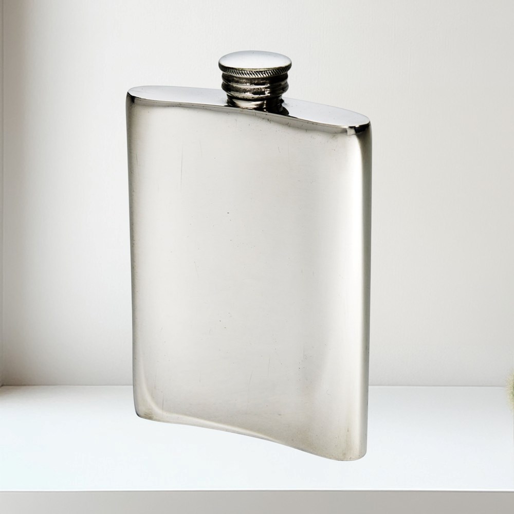 6oz Embossed Monarch of the Glen Flask 6oz Embossed Monarch of the Glen Flask