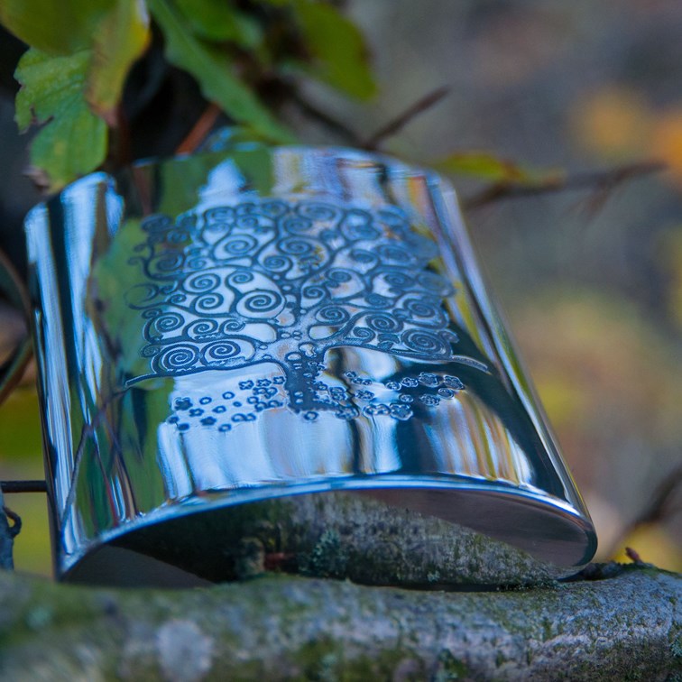 6oz Tree Of Life Tree Pewter Kidney Hip Flask 6oz Tree Of Life Tree Pewter Kidney Hip Flask