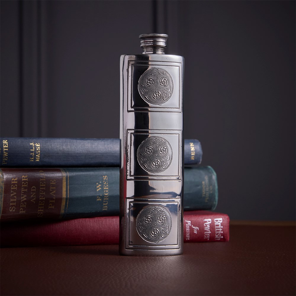 Kells Pewter 3oz Purse Flask