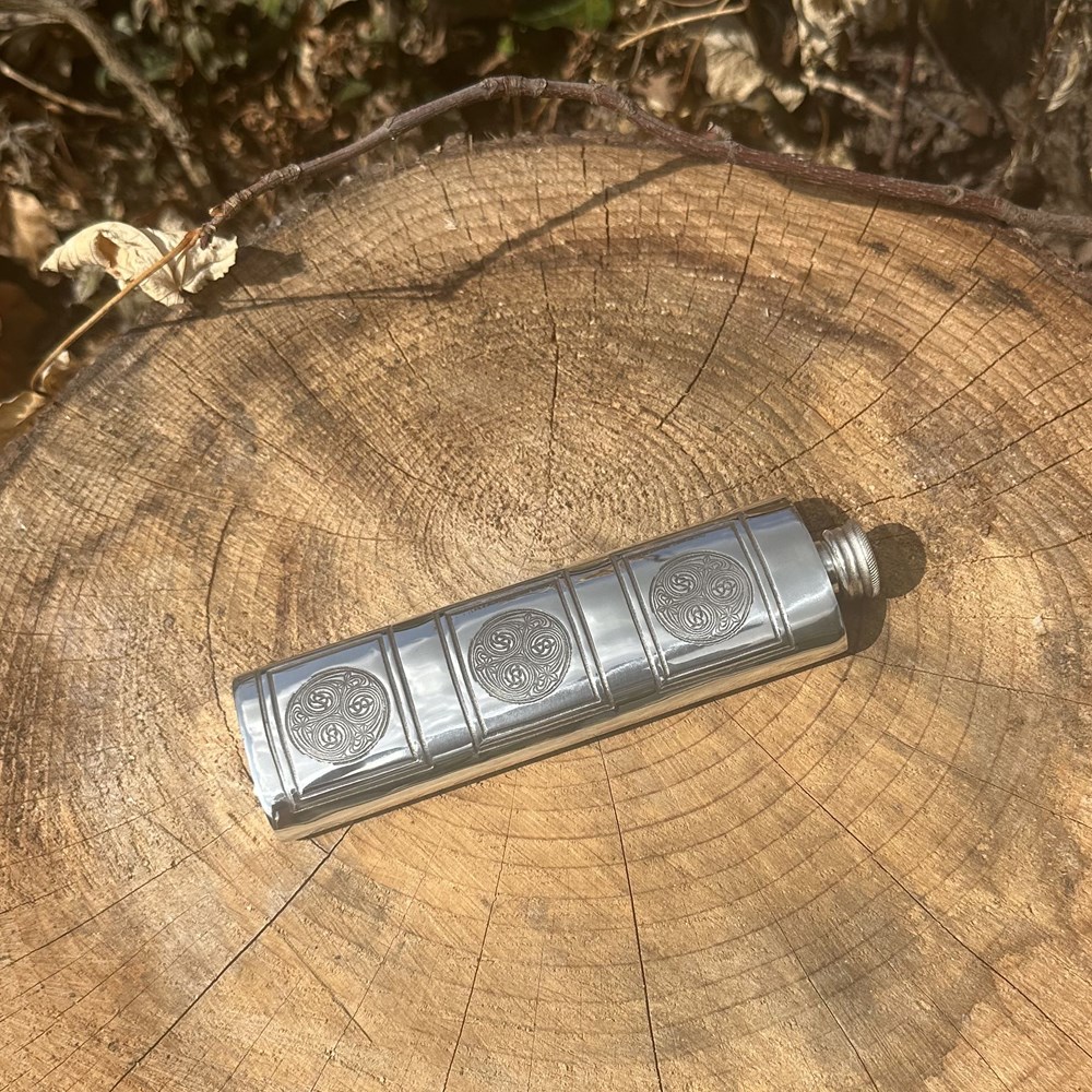 3oz Kells Pewter Purse Flask