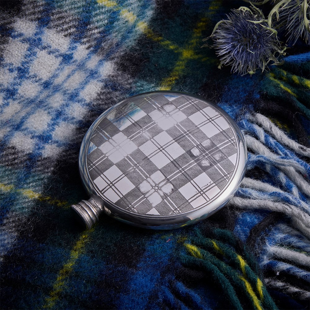 Tartan Pewter Sporran Flask