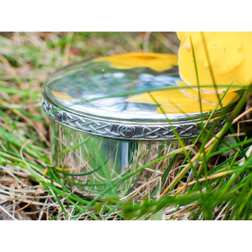 Celtic Band Pewter Trinket Box Celtic Band Pewter Trinket Box