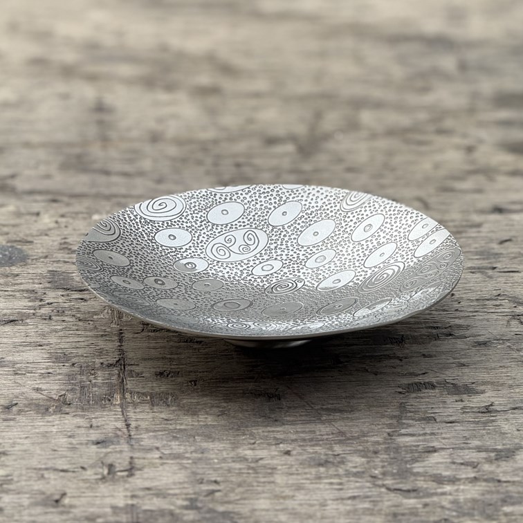 Ovals Pewter Bowl Ovals Pewter Bowl
