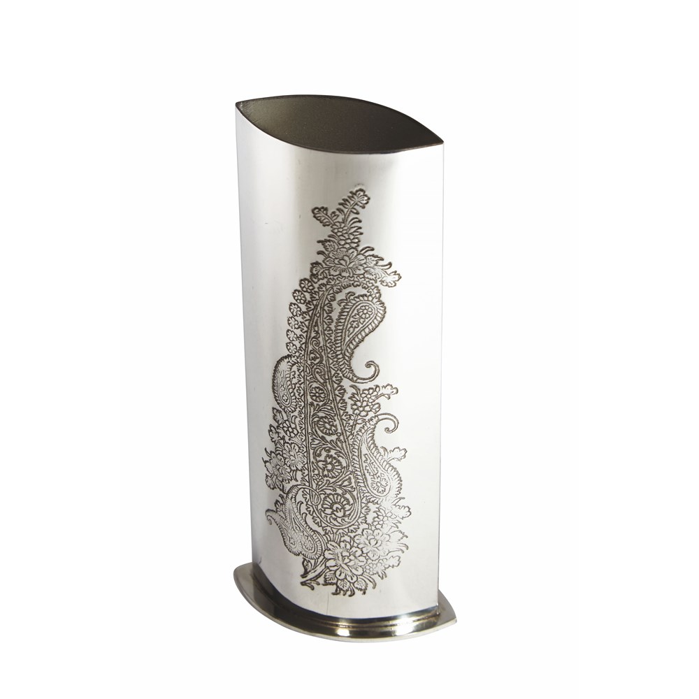 Paisley Pewter Budvase Paisley Pewter Budvase