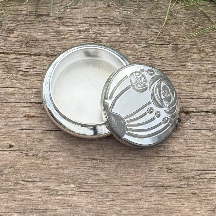 Pewter Charles Rennie Mackintosh Trinket Box Pewter Charles Rennie Mackintosh Trinket Box