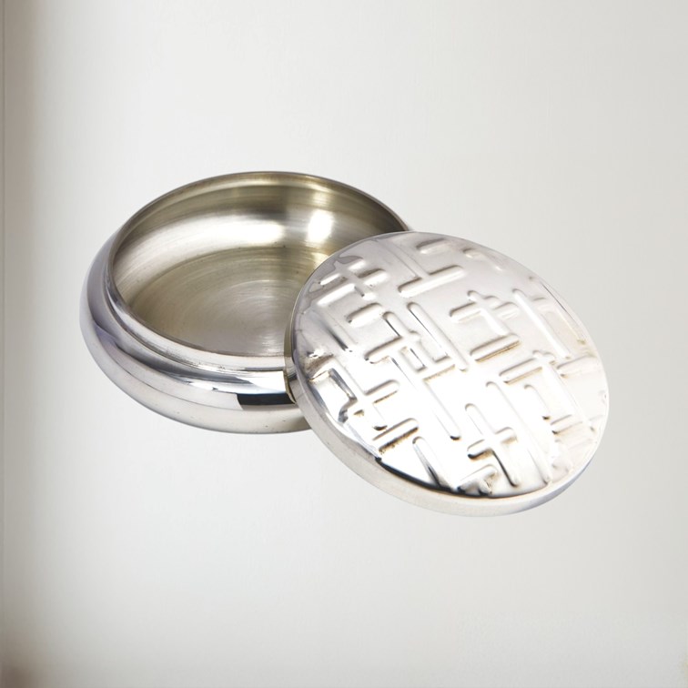 Metropolitan Pewter Trinket Box Metropolitan Pewter Trinket Box