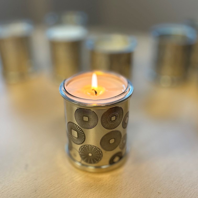 Millstones Candle Votive Millstones Candle Votive