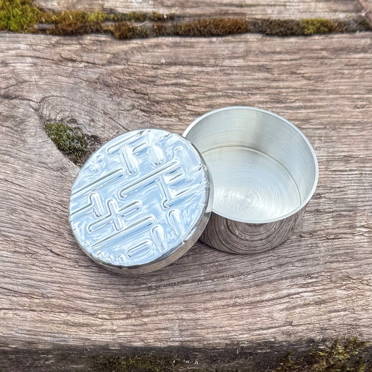 Small Metropolitan Pewter Trinket Box Small Metropolitan Pewter Trinket Box