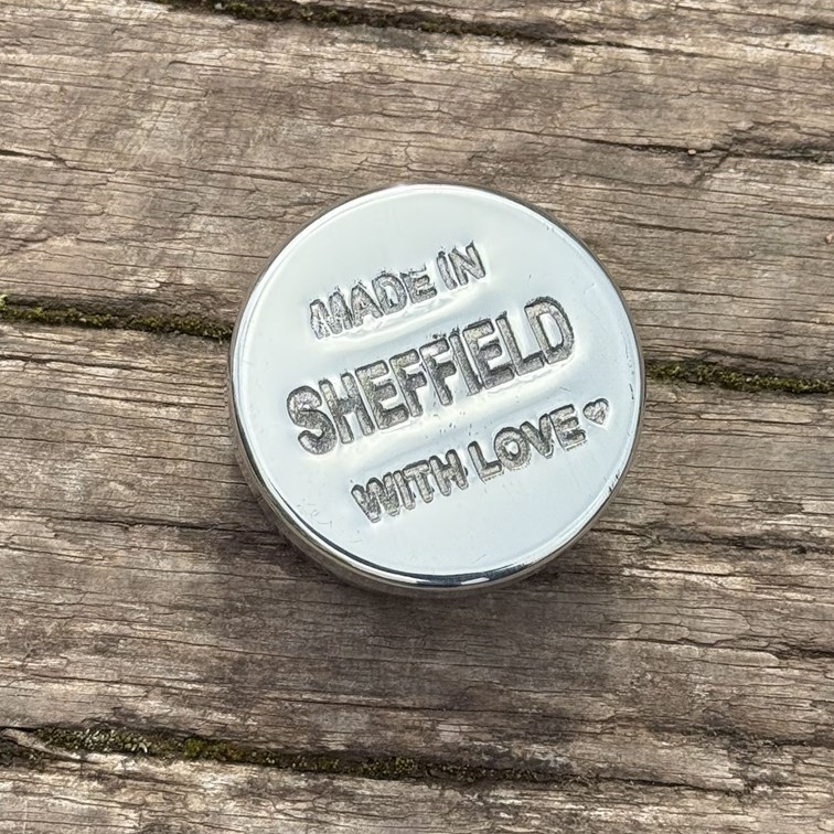 Made In Sheffield Small Pewter Trinket Pill Box Made In Sheffield Small Pewter Trinket Pill Box
