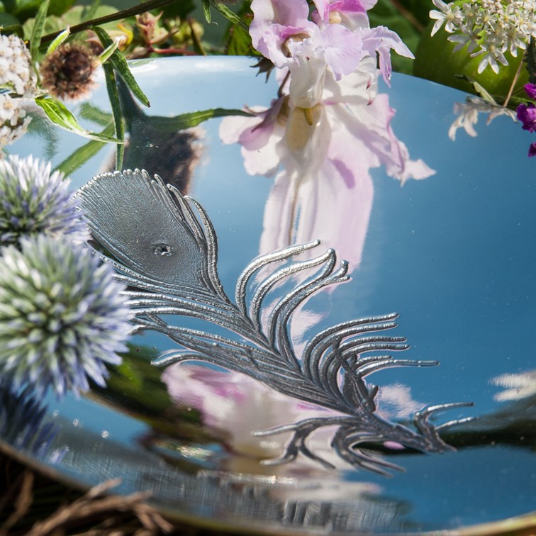 Peacock Pewter  Bowl Peacock Pewter  Bowl