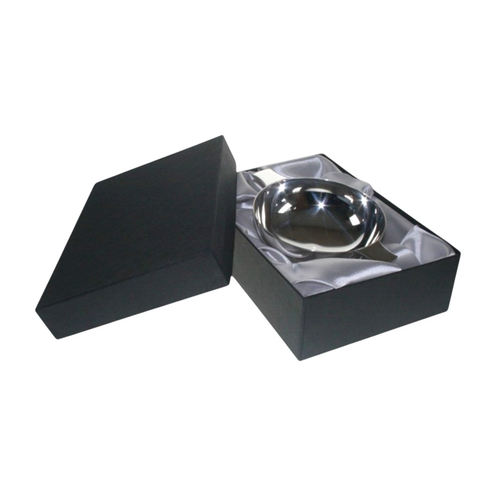 Silver Plated 4" Plain Quaich