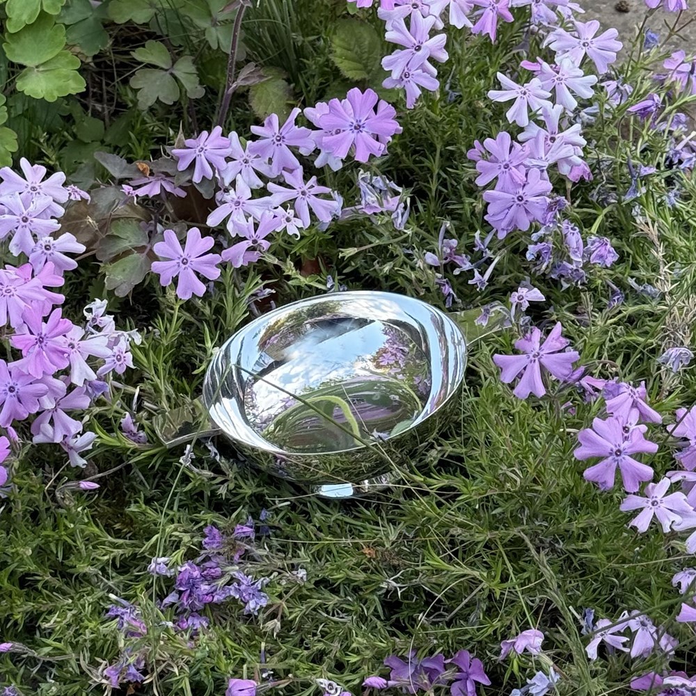5" Plain Silver Plated Quaich 5" Plain Silver Plated Quaich