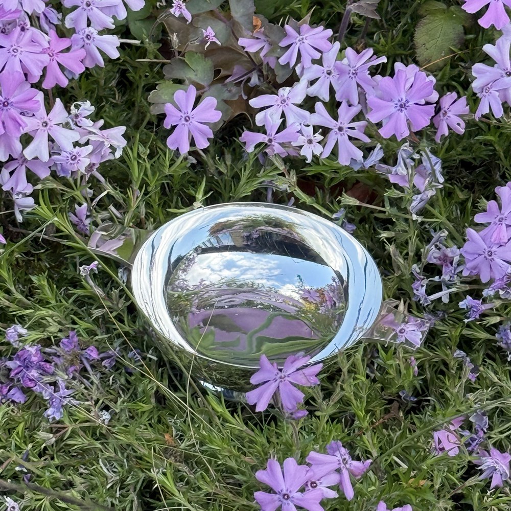 5" Plain Silver Plated Quaich 5" Plain Silver Plated Quaich