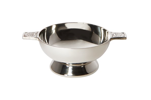 2" Celtic Silver Plated Quaich