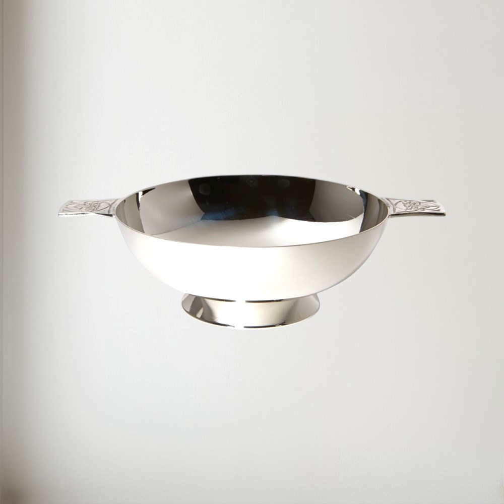 5" Celtic Silver Plated Quaich 5" Celtic Silver Plated Quaich