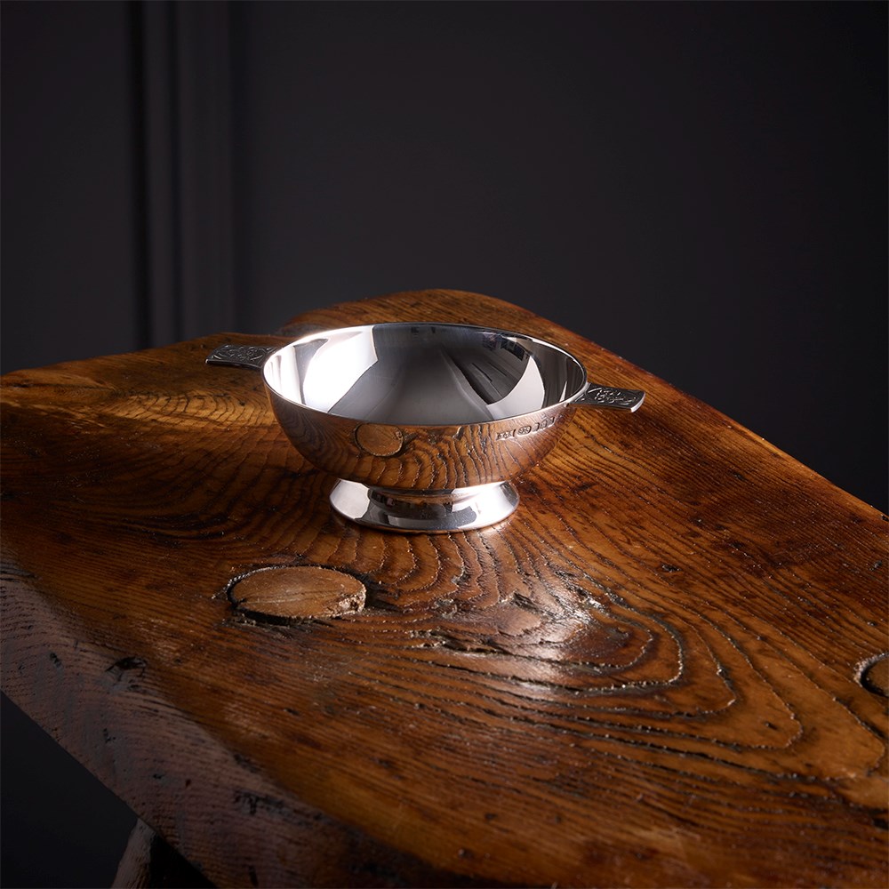 Sterling Silver 3 inch quaich Sterling Silver 3 inch quaich