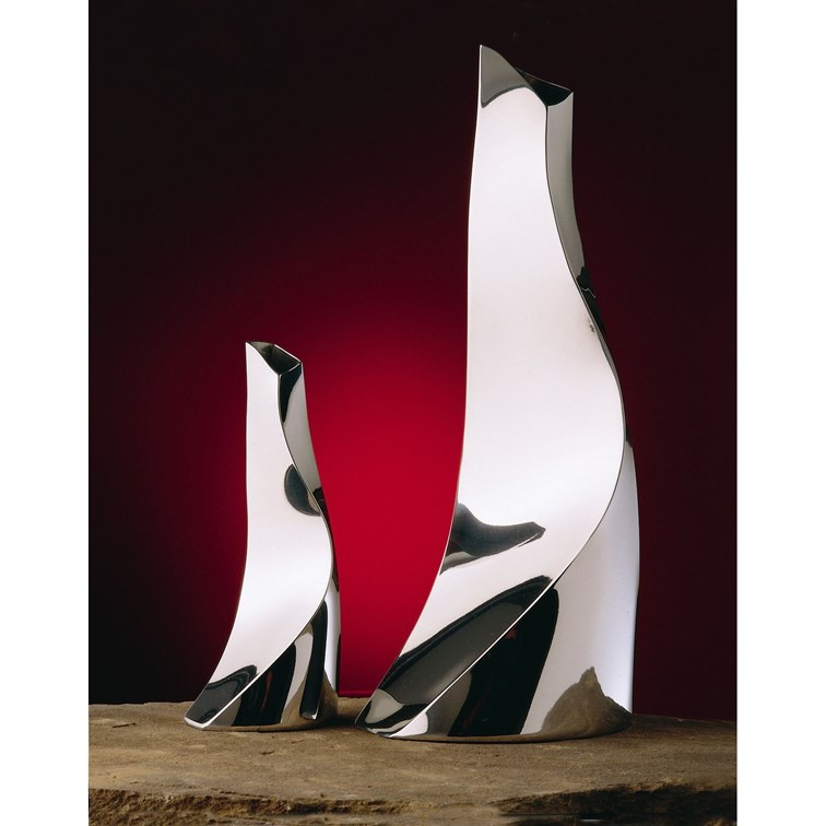 Large Twist Pewter Vase By Catherine Tutt Large Twist Pewter Vase By Catherine Tutt