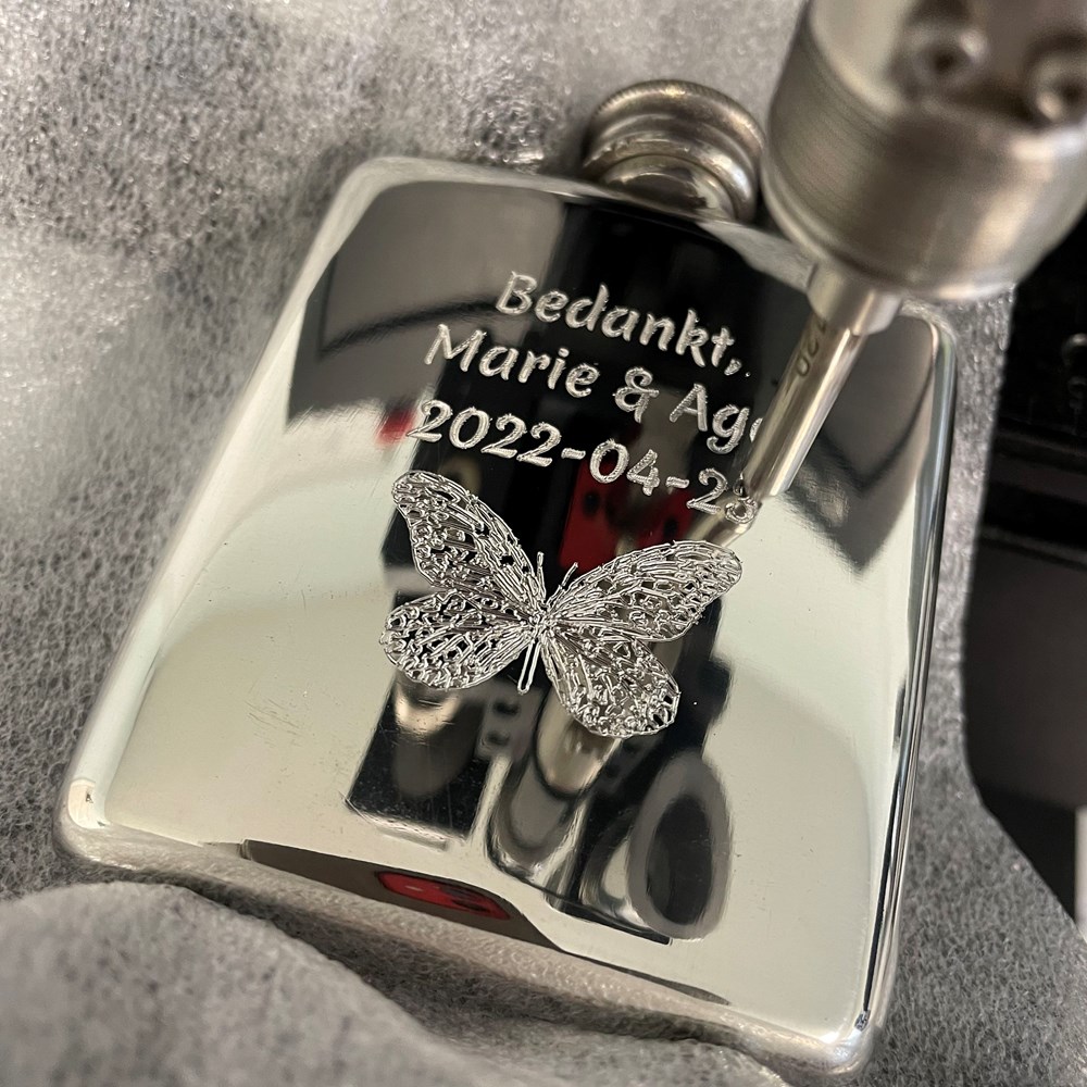 2oz Plain Pocket Flask 2oz Plain Pewter Pocket Flask
