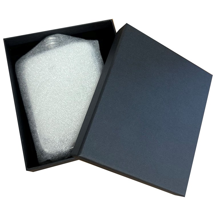 6oz Plain Pewter Pocket Flask With Captive Top 6oz Plain Pewter Pocket Flask With Captive Top