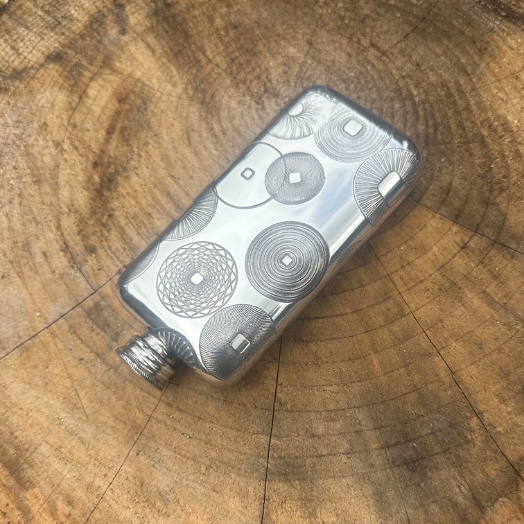 3oz Millstones Pocket Flask 3oz Millstones Pocket Flask