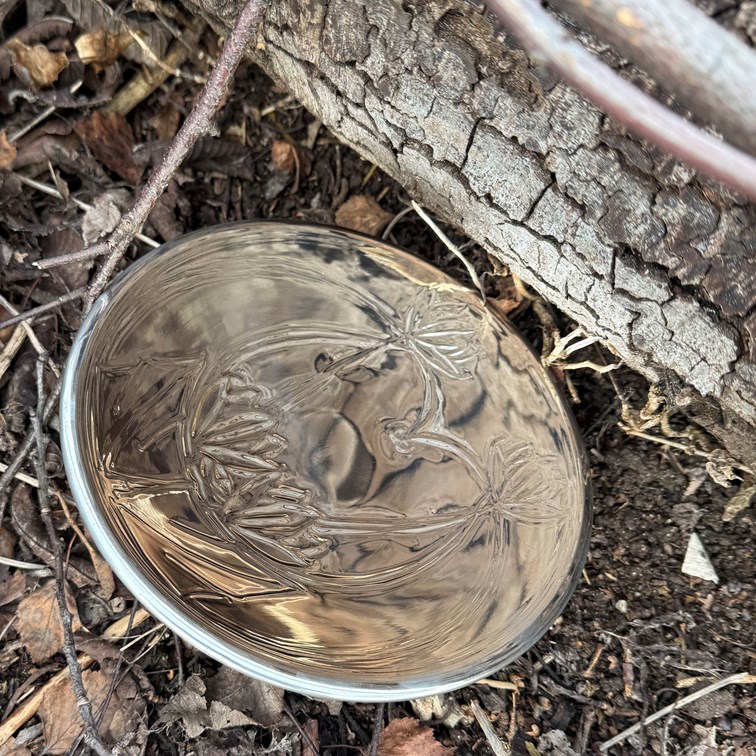 Knox Pewter Shallow Bowl Knox Pewter Shallow Bowl