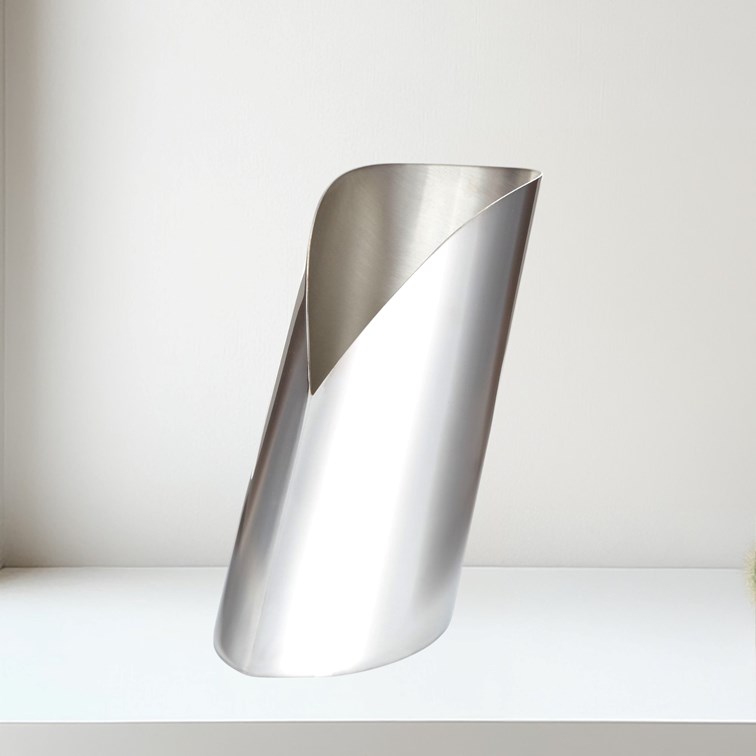 Pewter Envelop Wine Bottle Holder Pewter Envelop Wine Bottle Holder