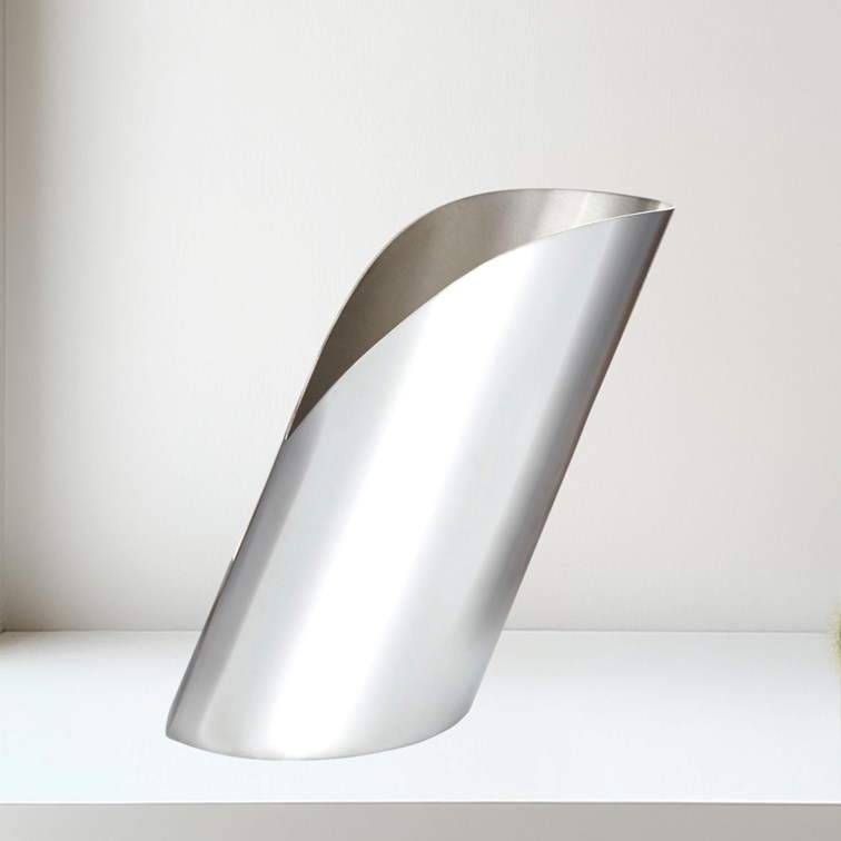 Pewter Envelop Wine Bottle Holder Pewter Envelop Wine Bottle Holder